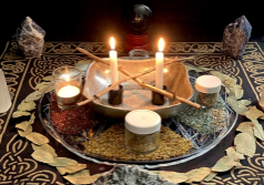 uncrossing ritual altar